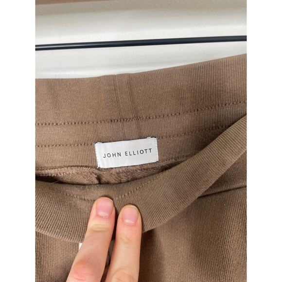 John Elliott Escobar Sweatpants Casual Joggers Size Large Brown - Picture 9 of 14